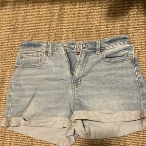 American Eagle high waisted jean shorts